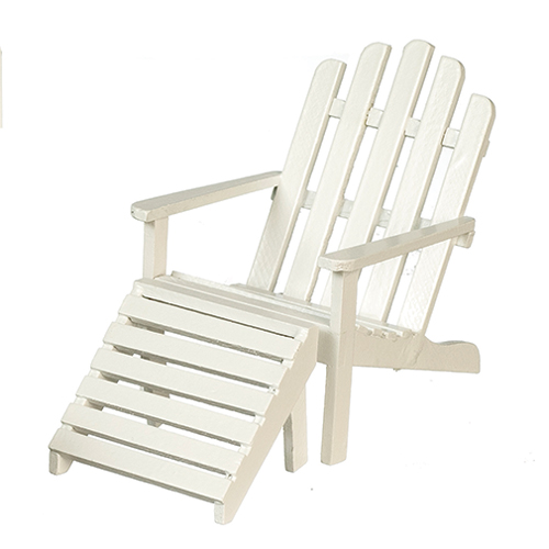 Adirondack Chair, White